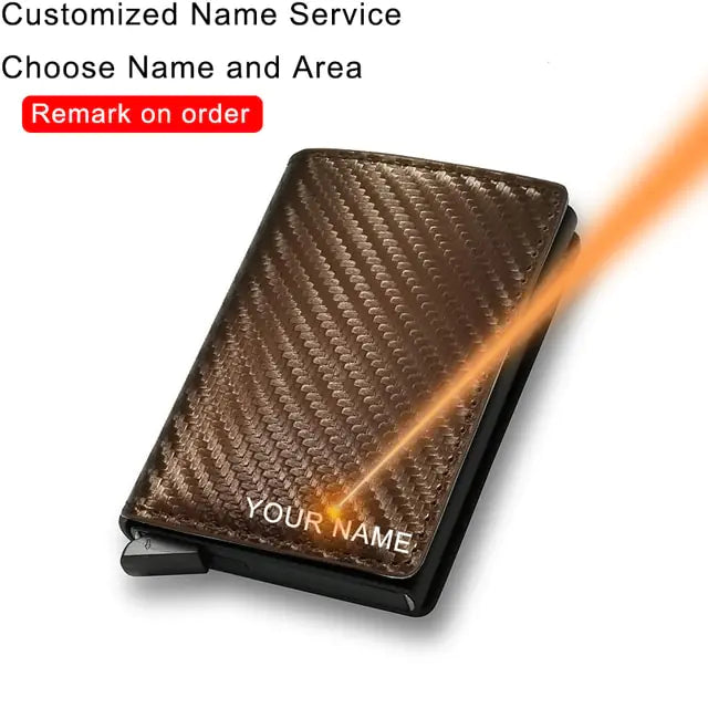 Carbon Fiber Card Holder Wallets