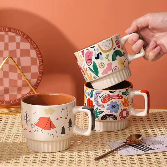 DIY Hand-Painted Ceramic Mug