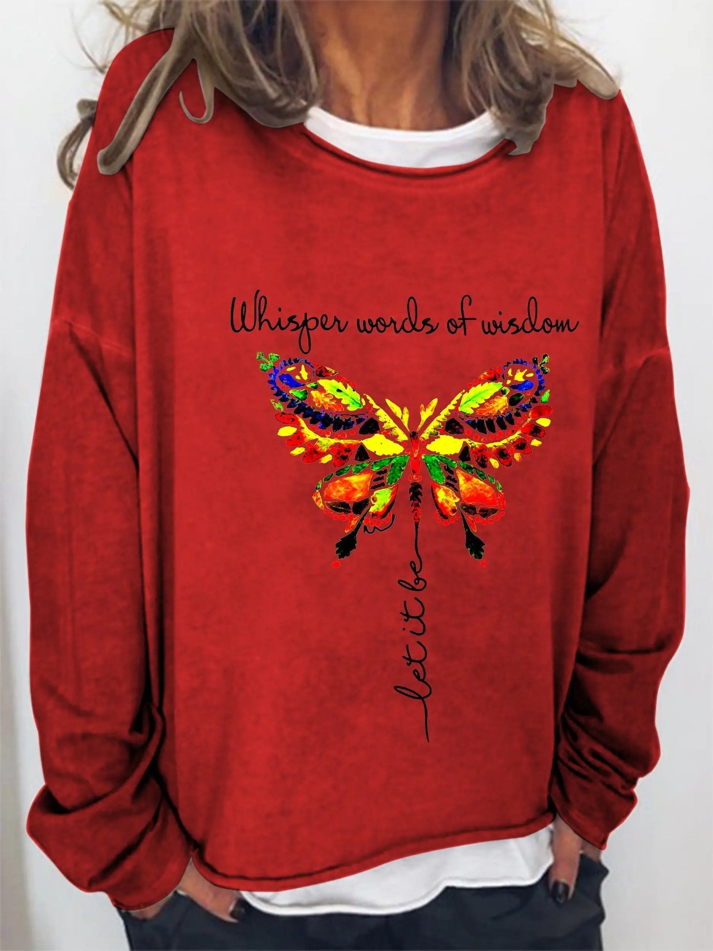 Women's "Words Of Wisdom" Long Sleeve