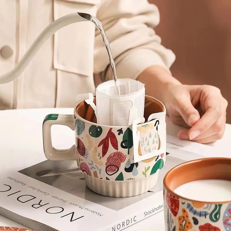 DIY Hand-Painted Ceramic Mug