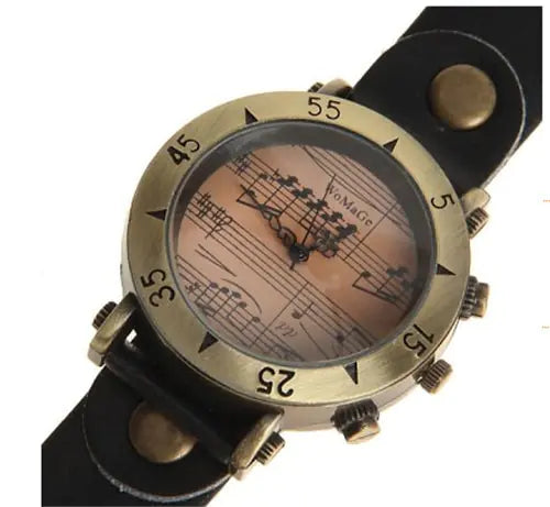 Music Style Fashion Women's Watches